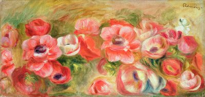 Anemoner, ca. 1890 af Pierre Auguste Renoir